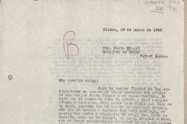 [Carta] 1949 marzo 29, Bilbao, España [a] Marta Brunet, Buenos Aires, Argentina