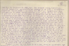 [Carta] 1933 febrero 9, Madrid, España [a] Armando Moock, Barcelona
