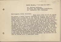 [Carta] 1947 mayo 7, Bahía Blanca, Argentina [a] Mariano Latorre, Santiago, Chile