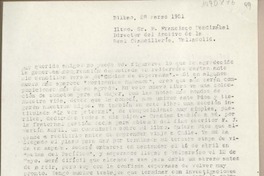 [Carta] 1951 marzo 28, Bilbao, España [a] Francisco Mendizábal, Valladolid