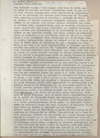 [Carta] 1971 marzo 18, [Cordoba] [a] Rafael Reyes R., Santiago [Chile]