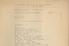 Libros donados por Juan Mujica