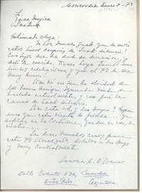 [Carta] 1979 enero 8, Concordia, Argentina [a] Juan Mujica de la Fuente