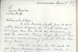 [Carta] 1979 enero 8, Concordia, Argentina [a] Juan Mujica de la Fuente