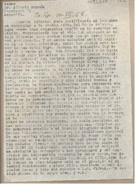 [Carta] 1959 diciembre 10, Santiago, Chile [a] Alberto Nogués