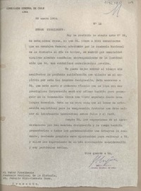 [Carta] 1964 enero 28, Lima, Perú [al] Aurelio Miro-Quesada Sosa