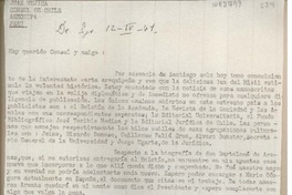 [Carta] 1964 abril 12, Santiago, Chile [a] Juan Mujica, Arequipa, Perú