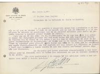 [Carta] 1957 julio 24, La Coruña, España [a] Juan Mujica de la Fuente, Madrid, España