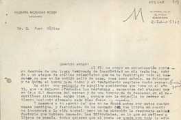 [Carta] 1961 febrero 2, Barcelona, España [a] Juan Mujica, Arequipa, Perú