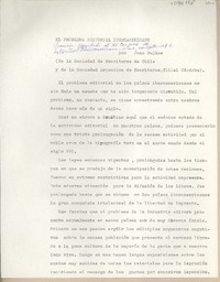 El problema editorial iberoamericano