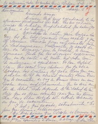 [Carta] [1963], Santiago, Chile [a] Juan Mujica, Arequipa, Chile