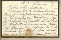 [Tarjeta] 1971 septiembre 7, Santiago, Chile [a] Juan Mujica