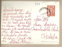 [Tarjeta postal] 1969 abril 19, Buenos Aires, Argentina [a] Juan Mujica, Córdoba