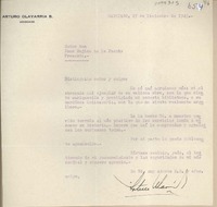 [Carta] 1943 diciembre 27, Santiago, Chile [a] Juan Mujica de la Fuente