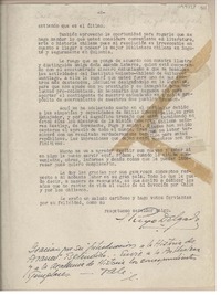 [Carta] [1942] [Colombia] [a] Juan Mujica de la Fuente