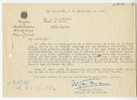 [Carta] 1947 septiembre 1, San Sebastián, España [a] Juan Mujica, Bahía Blanca, Argentina