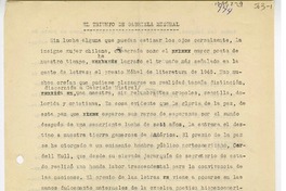 El triunfo de Gabriela Mistral