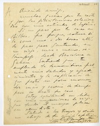 [Carta] 1950 junio 11, Santiago, Chile [a] Juan Mujica, Bilbao