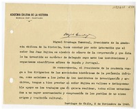 [Carta] 1948 noviembre 2, Santiago, Chile [a] Juan Mujica, Mendoza, Argentina