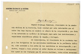 [Carta] 1948 noviembre 2, Santiago, Chile [a] Juan Mujica, Mendoza, Argentina
