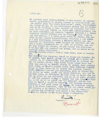 [Carta] [1946] julio 10, Buenos Aires, Argentina [a] Juan Mujica, Bahía Blanca, Argentina
