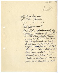 [Carta] 1945 febrero 28, Santiago, Chile [a] Juan Mujica de la Fuente, Bahía Blanca, Argentina