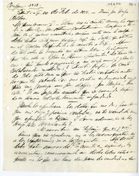 [Carta] 1951 febrero 20, Santiago, Chile [a] Juan Mujica de la Fuente, Bilbao, España