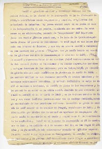 Notas sobre el General Bulnes