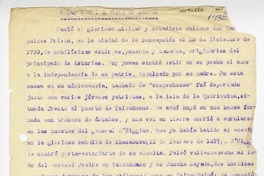 Notas sobre el General Bulnes