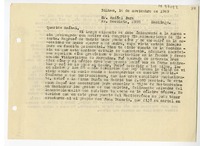 [Carta] 1949 noviembre 14, Bilbao, España [a] Aníbal Jara, Santiago, Chile