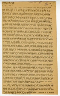[Carta] 1961 abril 11, Arequipa, Perú [a] Tomás P. Mac Hale, Santiago, Chile
