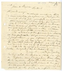 [Carta] 1933 agosto, Santiago, Chile [a] Juan Mujica de la Fuente, Madrid, España