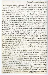 [Carta] 1942 febrer0 3, Buenos Aires, Argentina [a] Juan Mujica de la Fuente