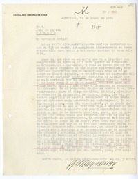 [Carta] 1934 enero 31, Barcelona, España [a] Juan Mujica de la Fuente, Madrid