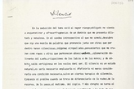 Silencio