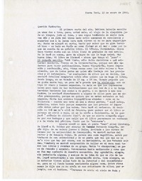[Carta] 1960 enero 13, Nueva York [a] Humberto Díaz-Casanueva