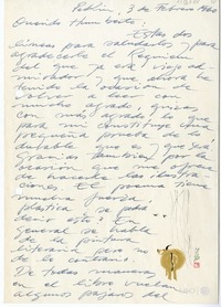 [Carta] 1960 febrero 3, Pekin [a] Humberto Díaz-Casanueva