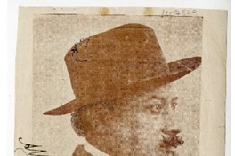 Recuerdo de la manifestación al decano de los autores dramáticos chilenos