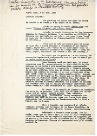 [Carta] 1981 noviembre 4, Nueva York [a] Eduardo [Castro Le-Fort]