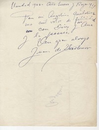 [Carta] 1966 diciembre, Montevideo, Uruguay [a] Angelina