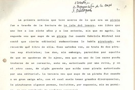 [La primera noticia que tuve acerca...]