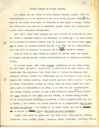 Cuatro poemas de Miguel Araneda