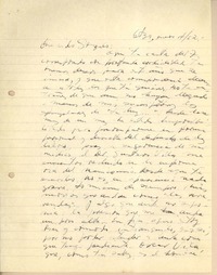 [Carta] 1952 ene. 14, Santiago, Chile [a] Gonzalo Drago