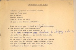 Revelación de la nieve