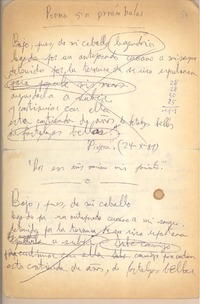 Poema sin preámbulos