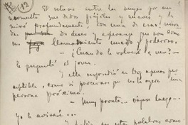 [Él retuvo entre las suyas...]