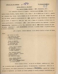 Cartas líricas a una mujer por Carlos Préndez Saldías