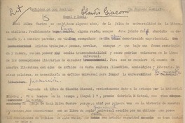 Gogol y Rusia por Claudio Giaconi