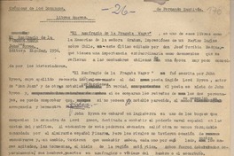 El naufragio de la fragata "Wager" por John Byron