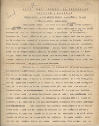 [Carta abierta] [1940] Pucón, Chile [a] Adolfo Ibáñez Boggiana